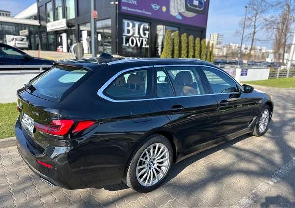 BMW Seria 5 cena 169900 przebieg: 74900, rok produkcji 2020 z Warszawa małe 781